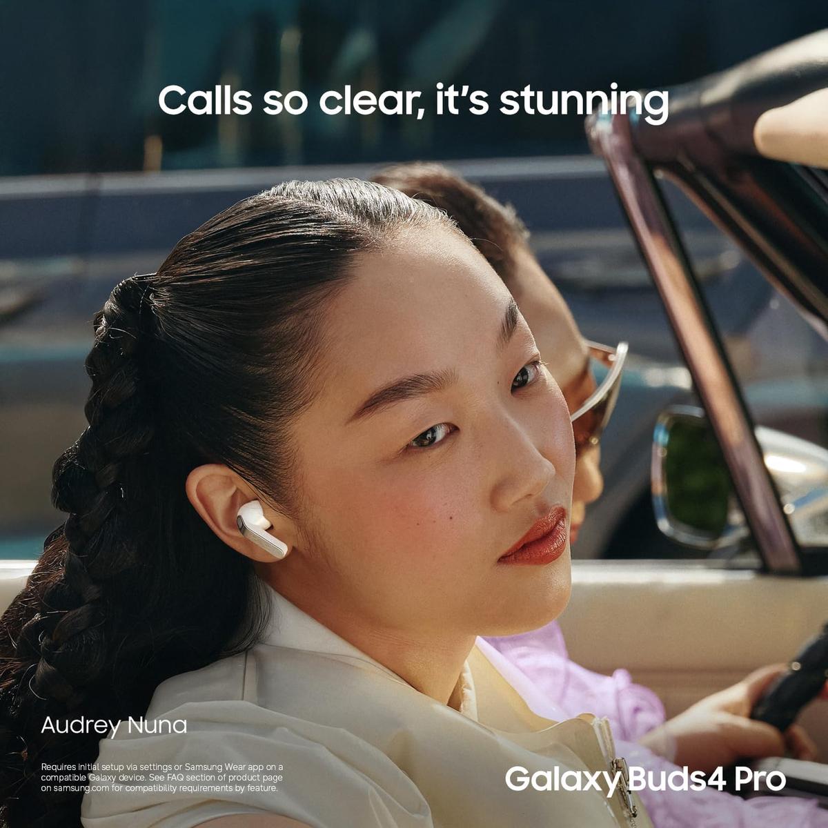 Samsung Galaxy Buds 4 Pro (2026) AI True Wireless Bluetooth Earbuds, Black, photo 3 of 6