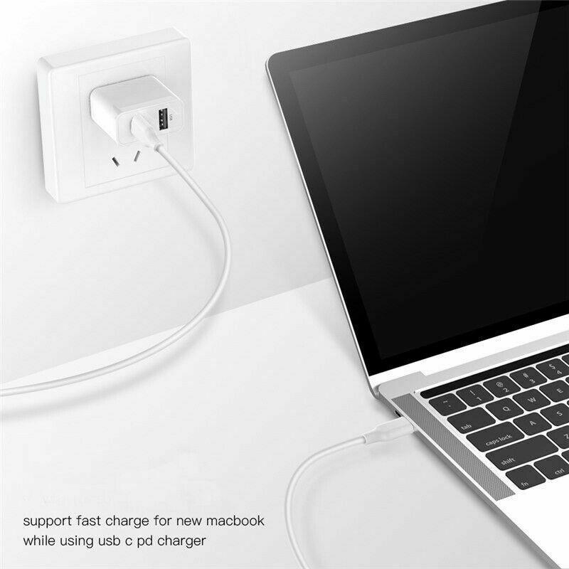 USB-C to USB-C Fast Charge Type C to Type C Cable Cord with Package in White, photo 5 of 10