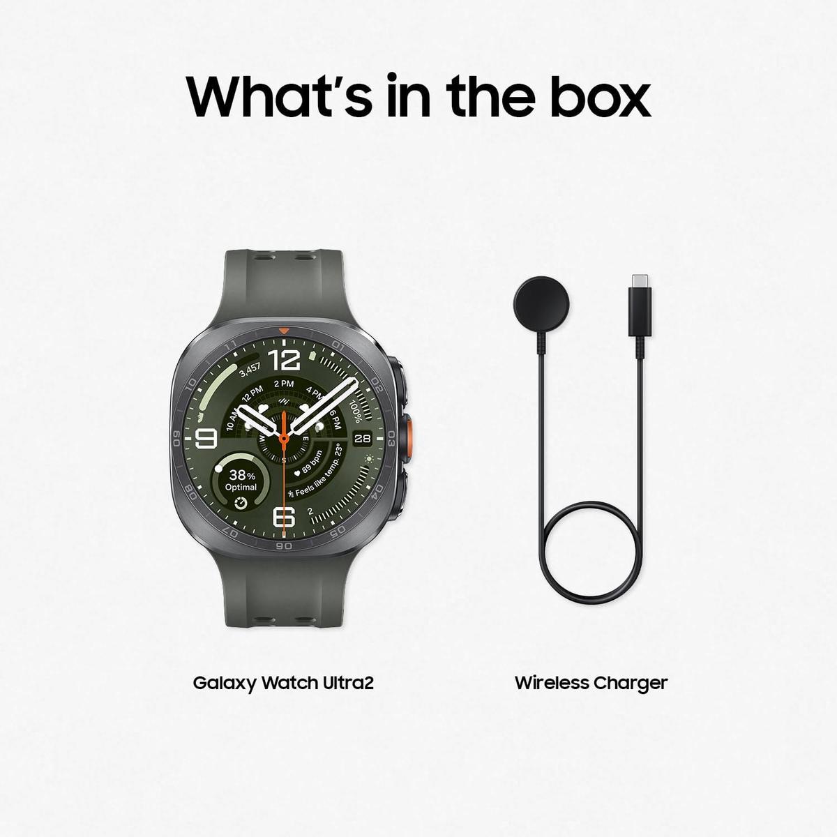 Samsung Galaxy Watch Ultra2 Smartwatch – 47mm LTE, Titanium Silver (US Version, 2-Year Warranty), photo 8 of 10