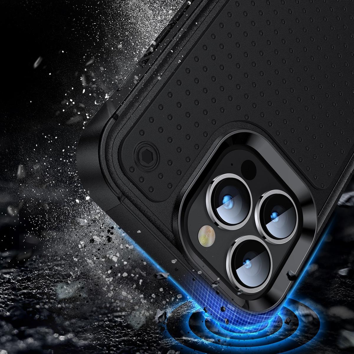 iPhone 15 DOT Series Thick Beautiful Hybrid Case Cover, photo 2 of 7
