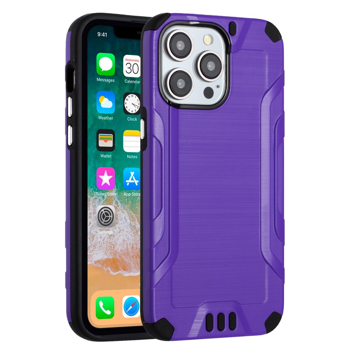 Tough Metallic Hybrid Case for iPhone 15 Pro Max – Rugged Protection, photo 2 of 5
