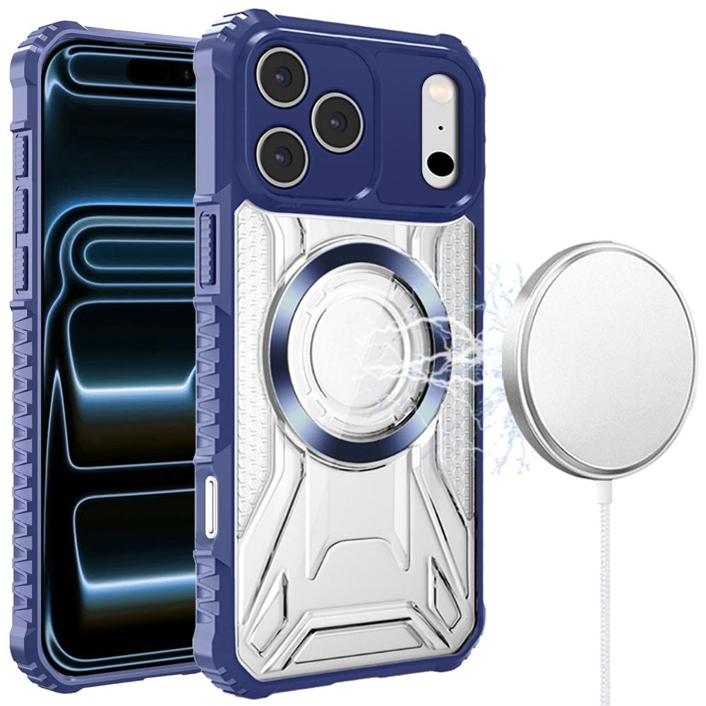 Apple iPhone 18 Pro Max [Magnetic Circle] CD Pattern Transparent Rugged Hybrid - Available in Multiple Colors, photo 4 of 4