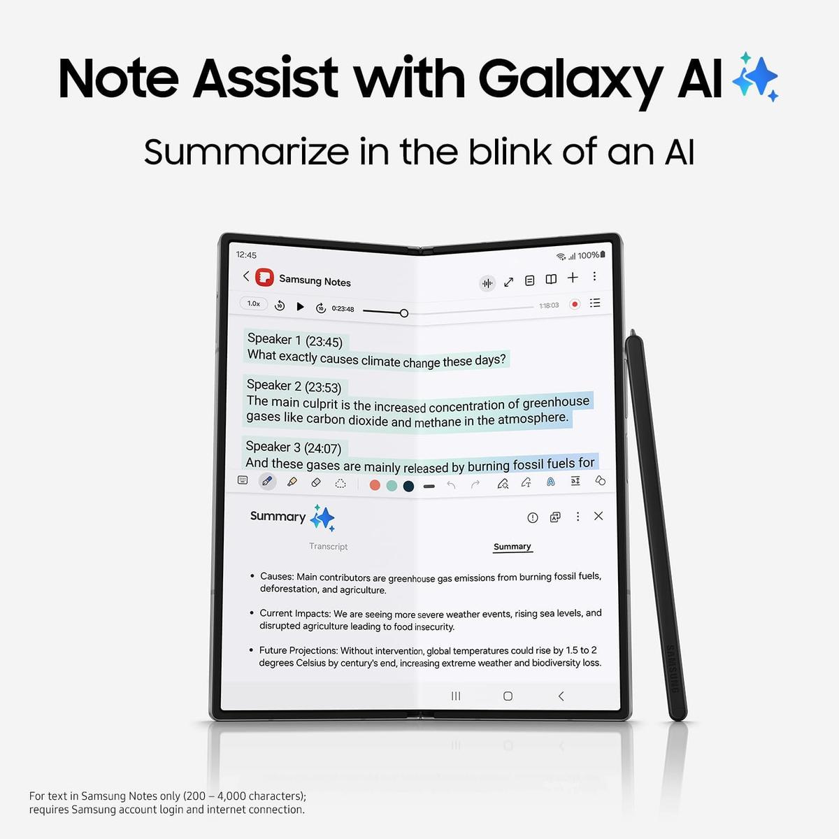 SAMSUNG Galaxy Z Fold 6 AI Cell Phone, 256GB Unlocked Looks brand new 100% clean no scratches 9 Months warranty., photo 5 of 7