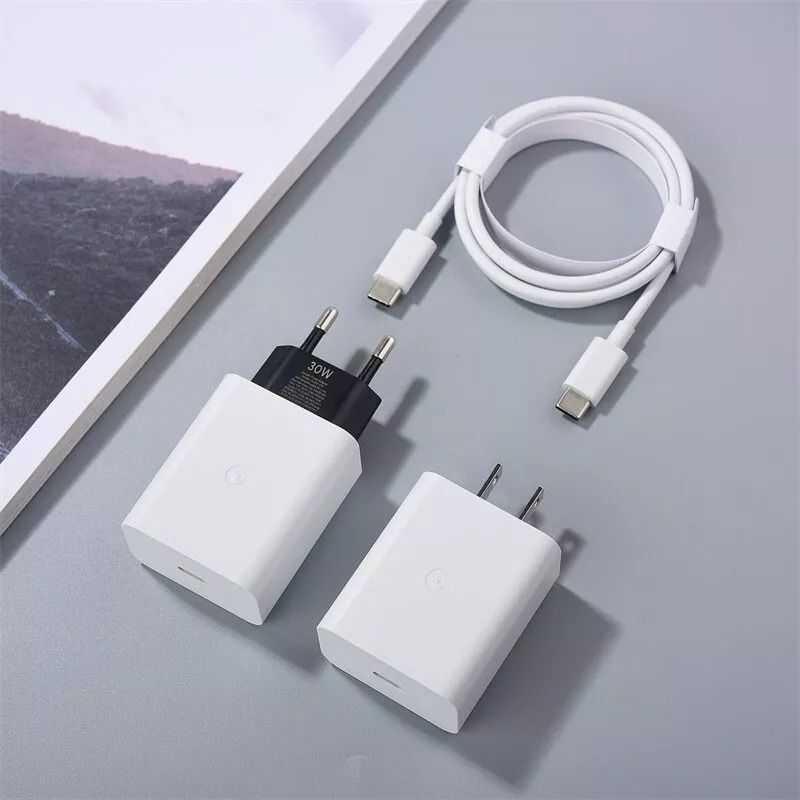 30W Google PD Type-C Fast Charger Adapter Cable For Google Pixel 7 6 5 Pro 6A, photo 6 of 6