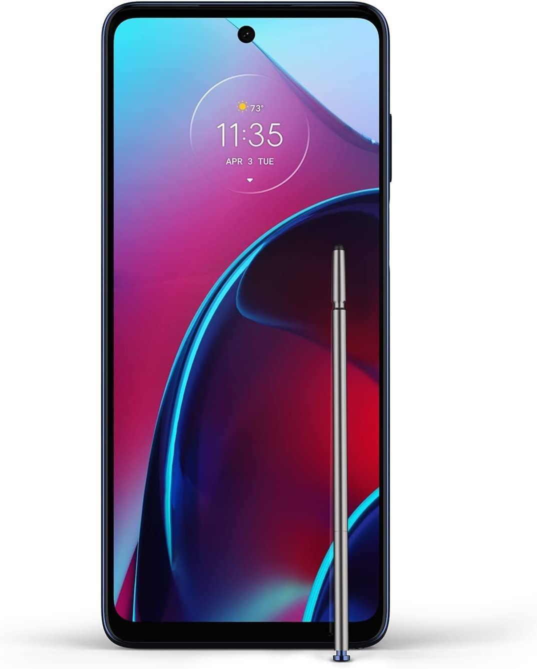 Motorola Moto G Stylus | 2022 | 2-Day Battery | Unlocked | Made for US 4/128GB | 50MP Camera | Twilight Blue | 4G RAM, 4G/3G cellular technology-Under Warranty., photo 2 of 4