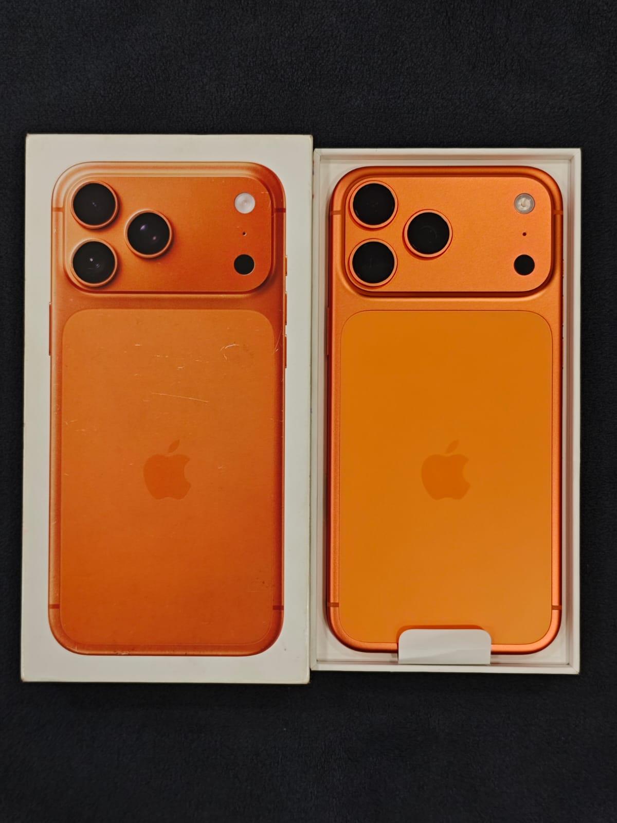 iPhone 17 Pro Max 256GB Unlocked – Like New | Cosmic Orange, photo 2 of 4
