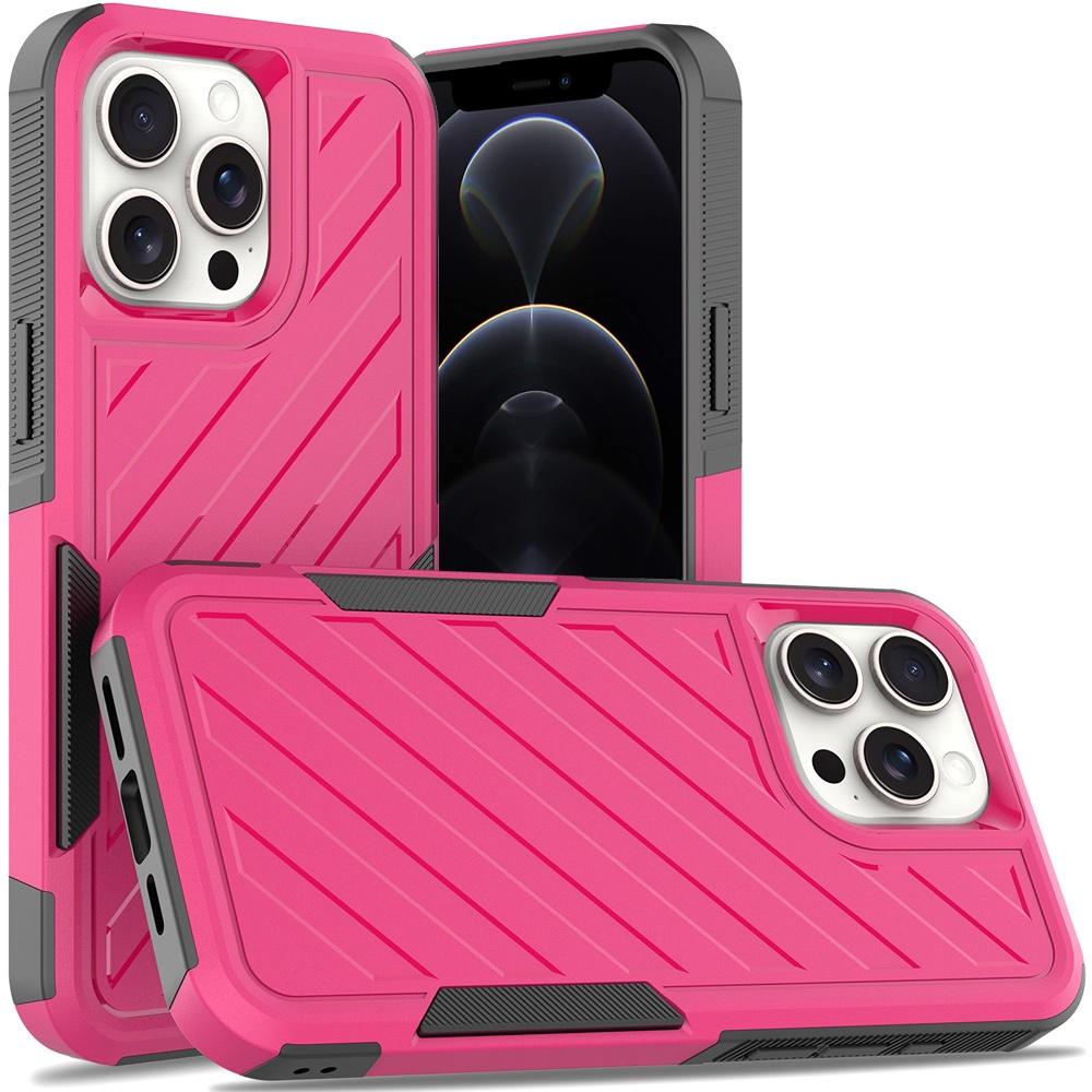 Apple iPhone 12 & iPhone 12 Pro Noble Lined Shockproof Dual Layer Hybrid Case Cover –, photo 2 of 4