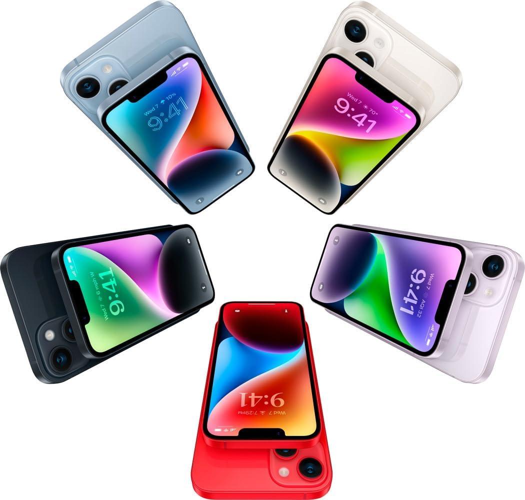 Apple iPhone 14 Smartphone 128 GB– 3 Months of Service Included – Unlimited Talk, Text & Data – Available in Multiple Colors, photo 3 of 3