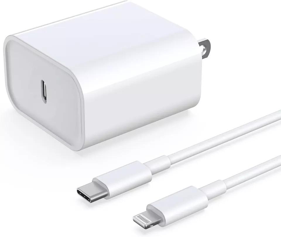 Fast USB-C Charger 20W Power Adapter 3ft Cable For iPhone 11