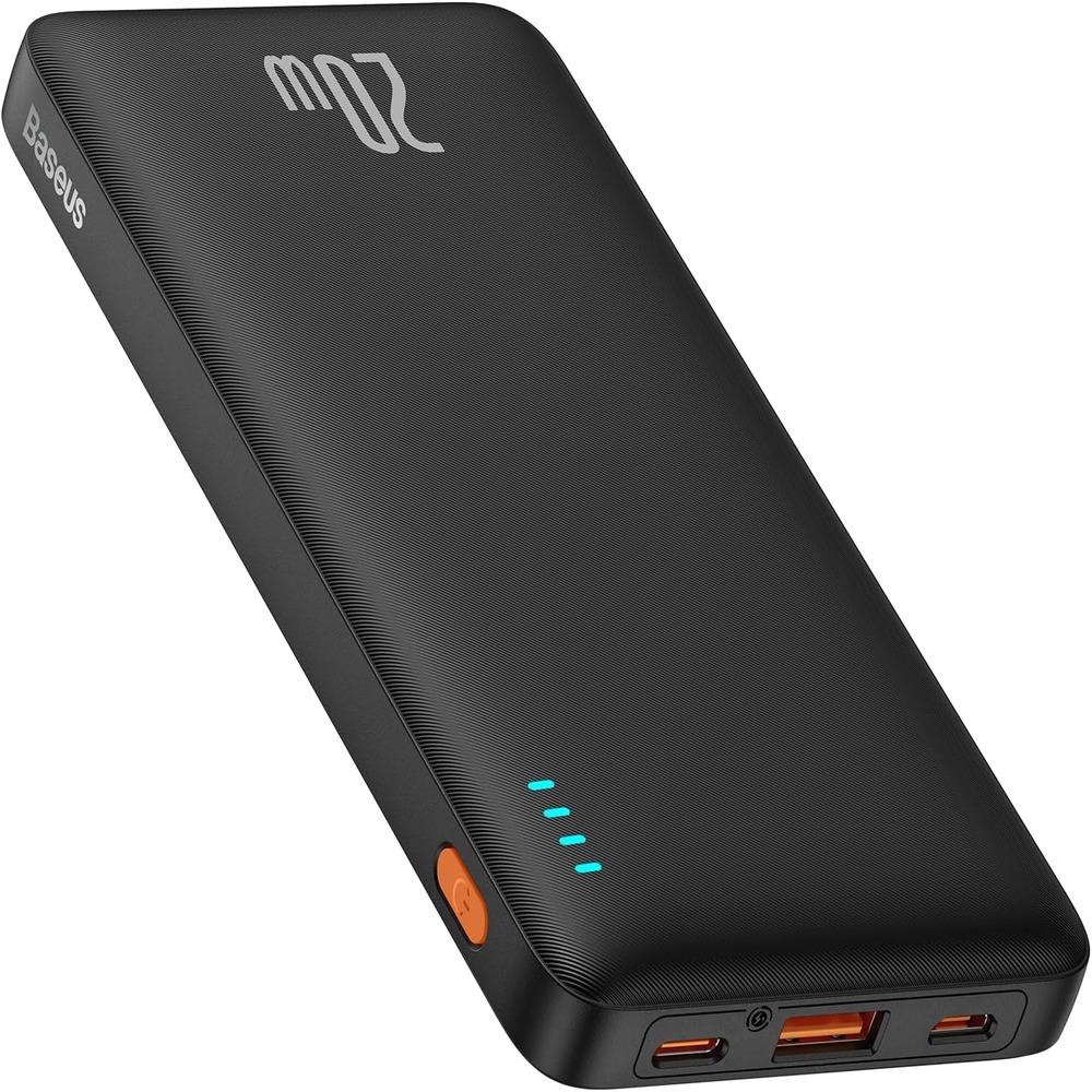 Baseus Portable Charger, 20W PD QC Power Bank Fast Charging, 10000mAh Slim Battery Pack Charger, photo 2 of 6