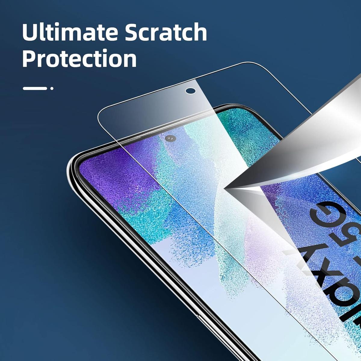 Tempered Glass Screen Protector for Samsung Galaxy S21 FE – Anti-Scratch, HD Clear & Shatterproof, photo 2 of 4