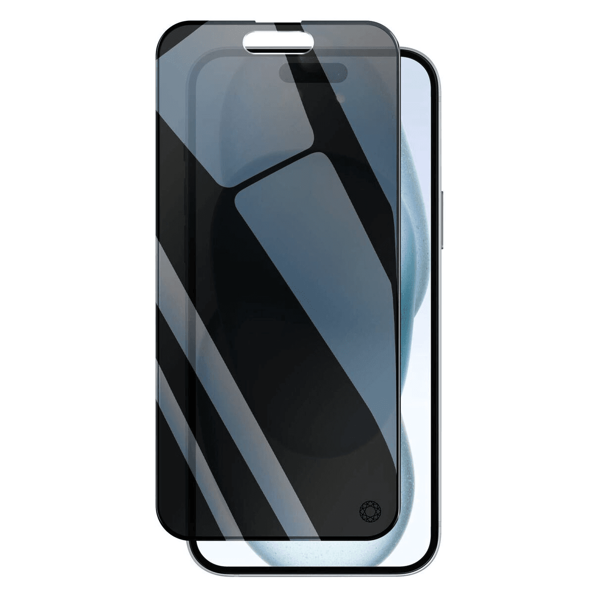 OtterBox iPhone 15 Premium Pro Glass Privacy Guard, Antimicrobial, Anti-Scratch Protection, Shatter Resistant, Crystal Clarity, photo 2 of 2