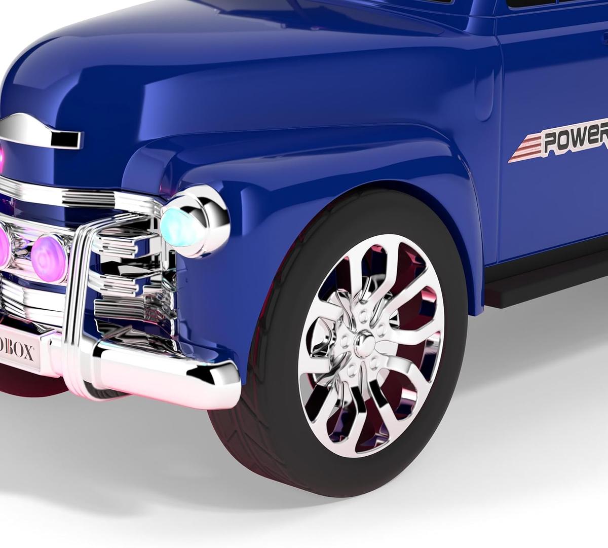 Audiobox TRK-5300BT Retro Car Toy Radio Ride with Bluetooth Truck Speaker- Blue, photo 6 of 6