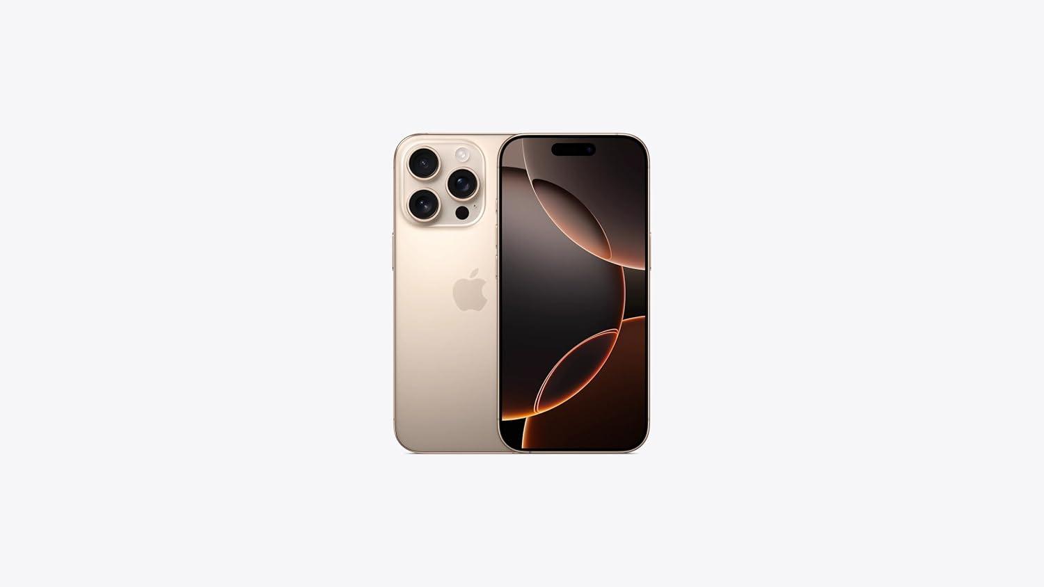 Apple iPhone 16 Pro -Unlocked work with all carriers – Titanium Design, A18 Pro Chip, Camera Control & 4K 120 fps Dolby Vision. Excellent, Good and Acceptable Condition.