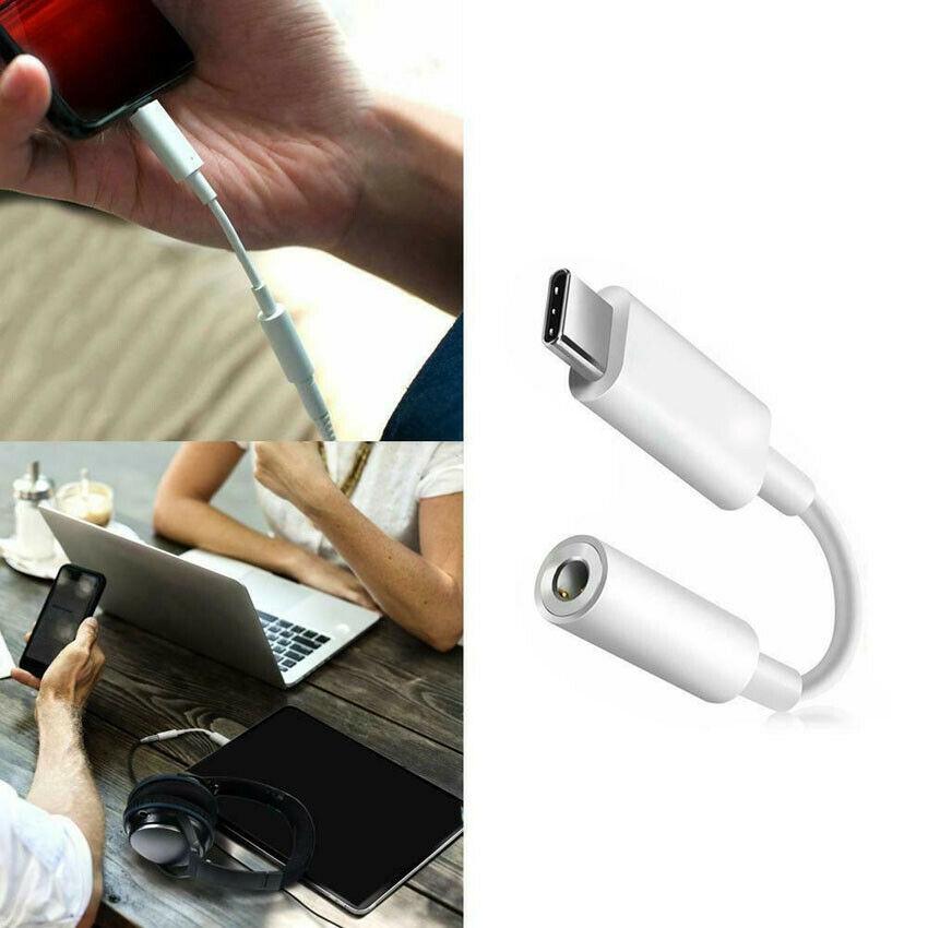 Digital-chipped Earpiece Adapter for Type C (no mic) in White, photo 3 of 4