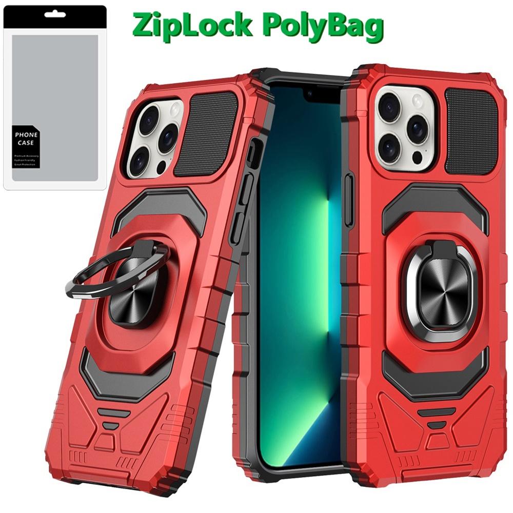 iPhone 13 Pro Max Robotic Hybrid Case with Magnetic Ring Stand and Heavy-Duty Shockproof Protection, photo 5 of 6