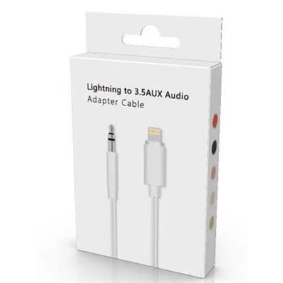 Lightning to 3.5mm AUX Audio Adapter Cable in Silver, photo 5 of 5