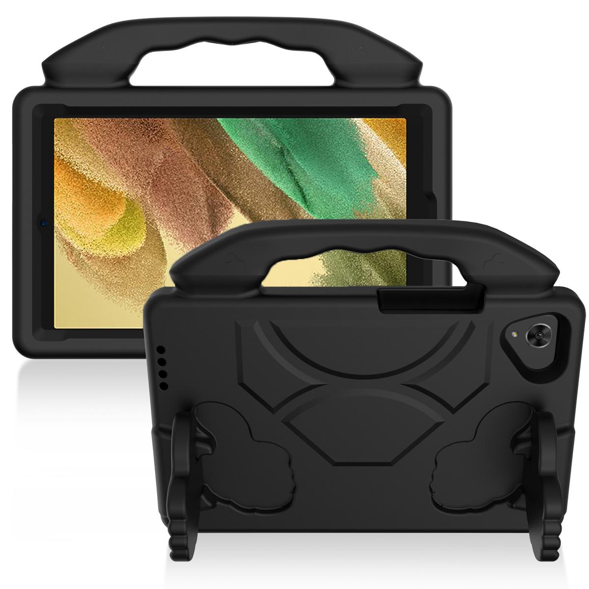 Samsung Galaxy Tab A7 Lite 8.7 inch (T220 T225) Thumbs Up Kickstand Shockproof Tablet Case Cover - Black