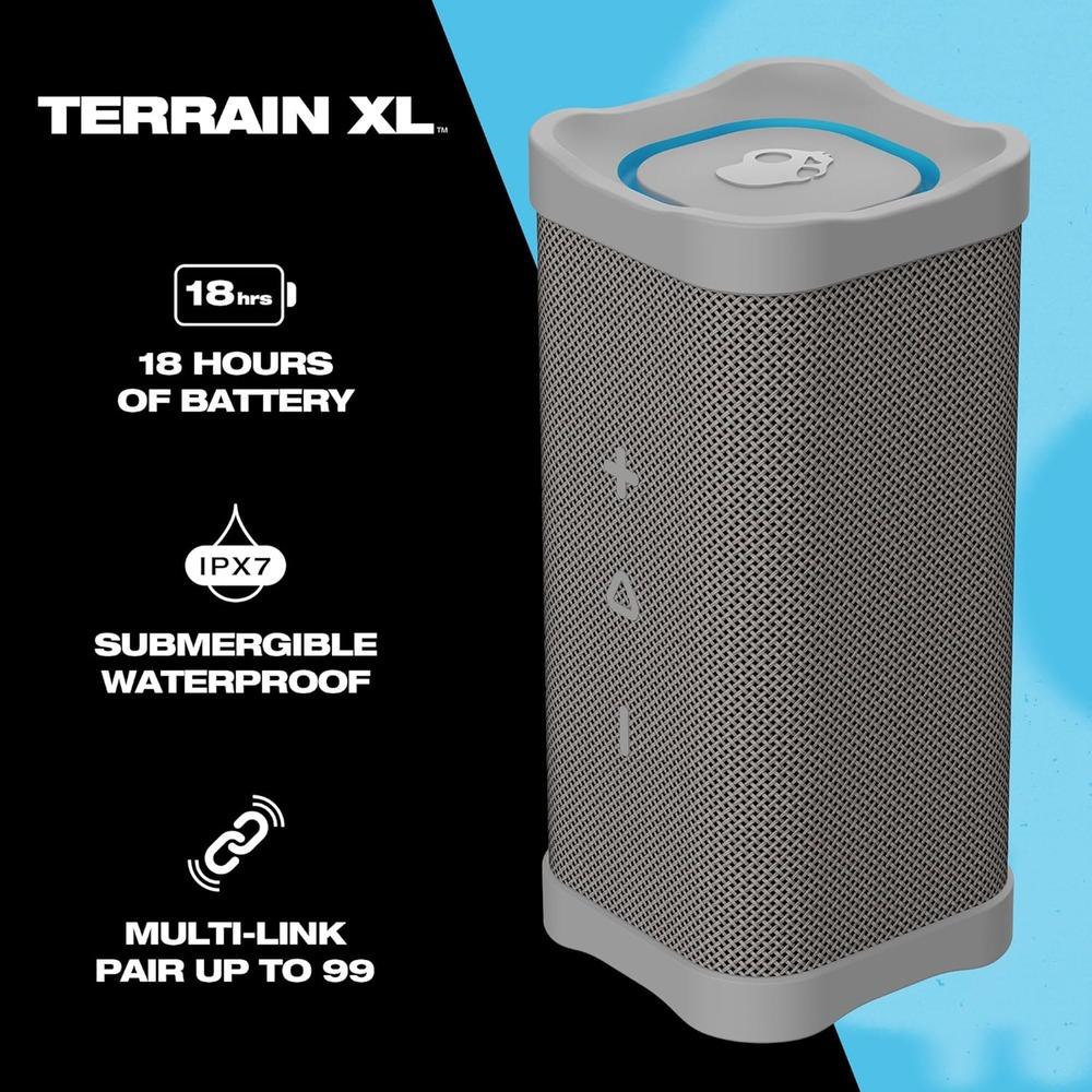 SKULLCANDY TERRAIN XL WIRELESS SPEAKER -GRAY