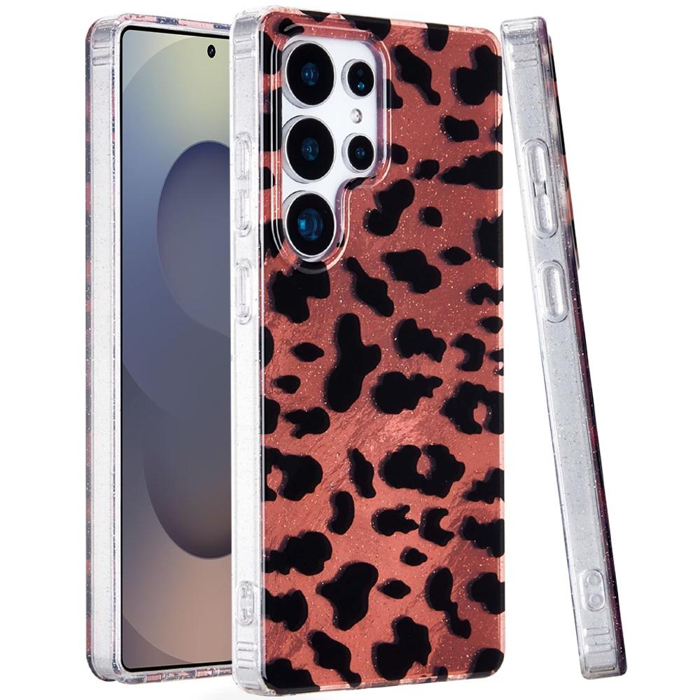 Leopard Print Protective Case for Samsung Galaxy S25 Ultra |Free Shipping .