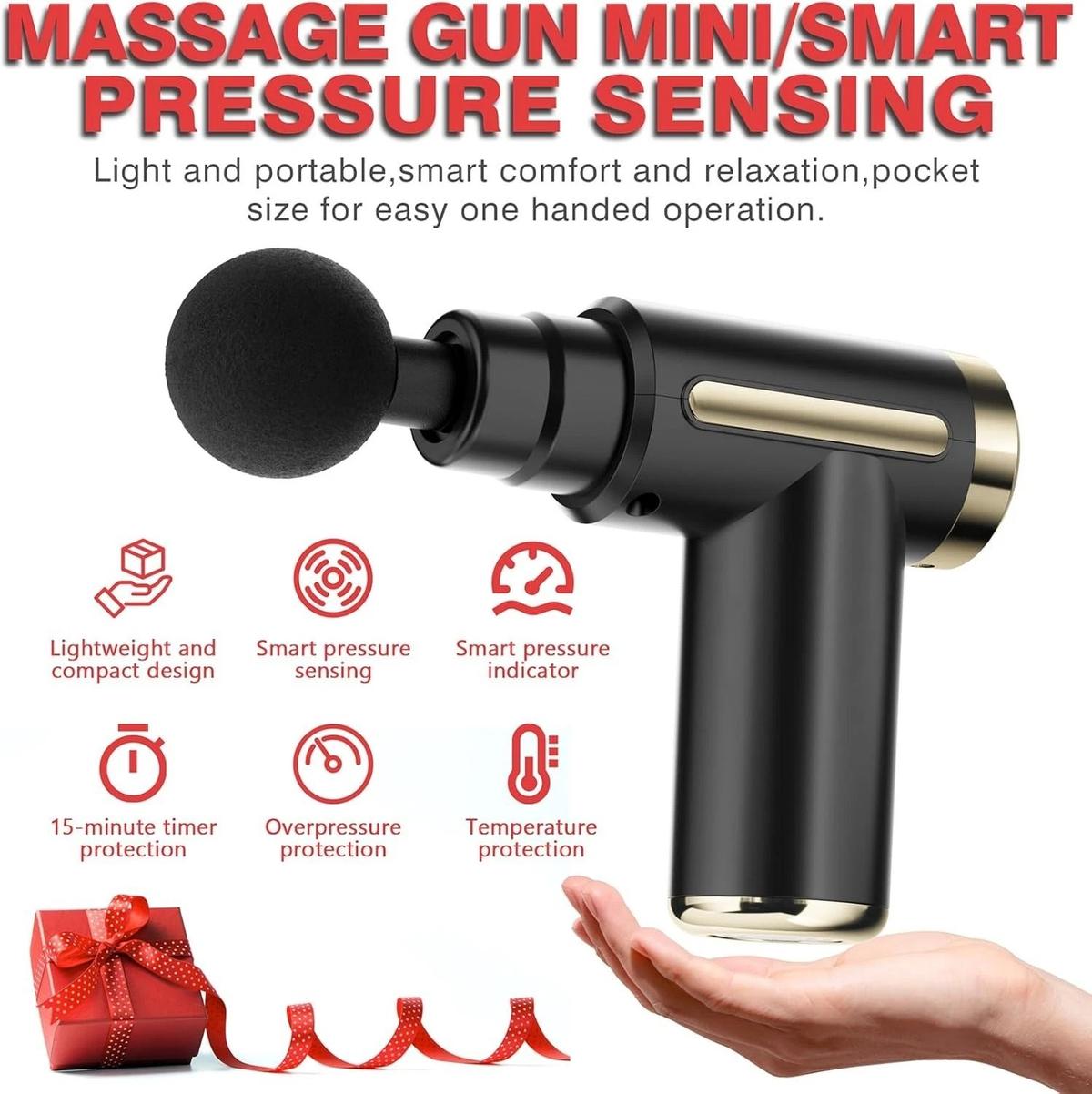 Cotsoco Professional Deep Tissue Percussion Massage Gun with 4 Massage Heads & 6 Speed Levels, photo 3 of 5
