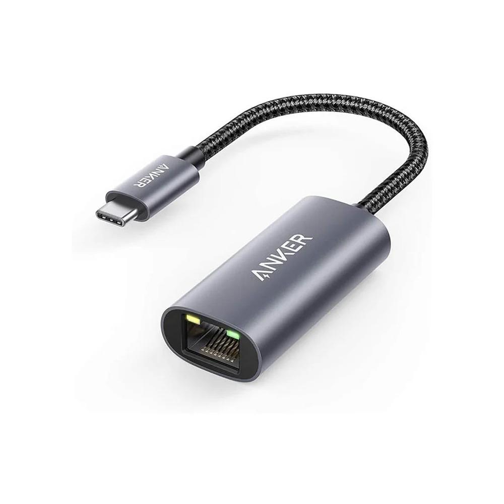 ANKER USB-C TO ETHERNET ADAPTER - GRAY