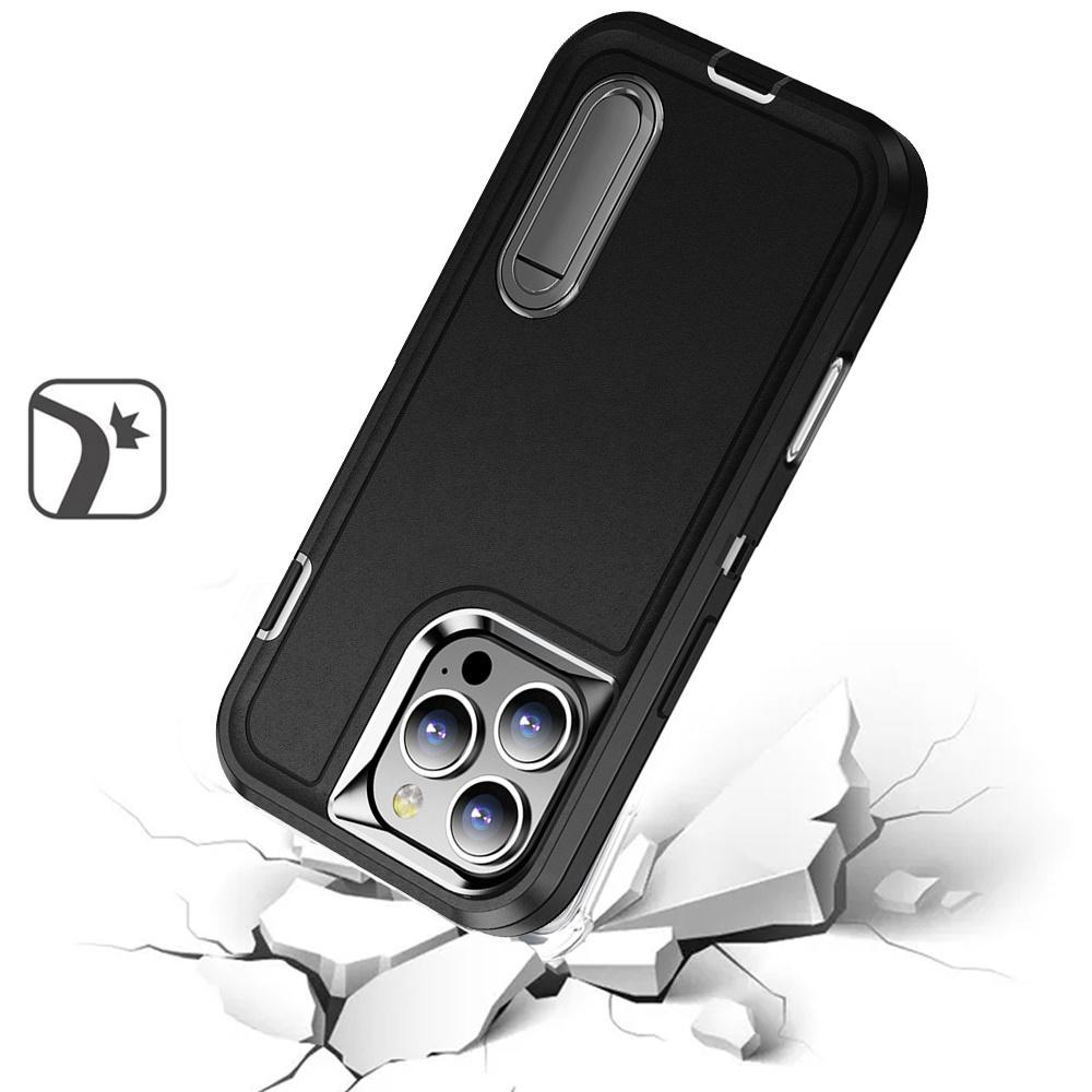 iPhone 16 Pro 6.3" PEAK 3-in-1 Toughest Hybrid Case | Rugged Triple-Layer Protection with Built-in Kickstand, photo 4 of 11