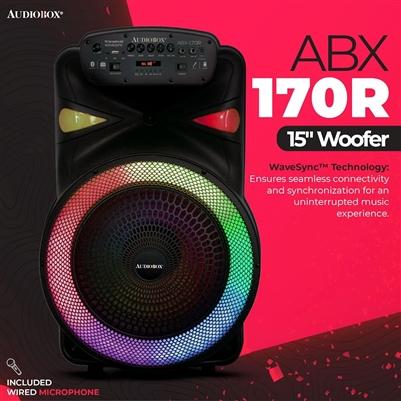 Audiobox ABX-170R 15-Inch Portable PA Bluetooth Speaker with Wired Microphone, photo 2 of 4