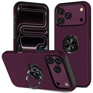 Apple iPhone 18 Pro Max CHIEF Oil Painted Magnetic Ring Stand Hybrid Case Cover - Available In Multiple Colors, photo 4 of 5