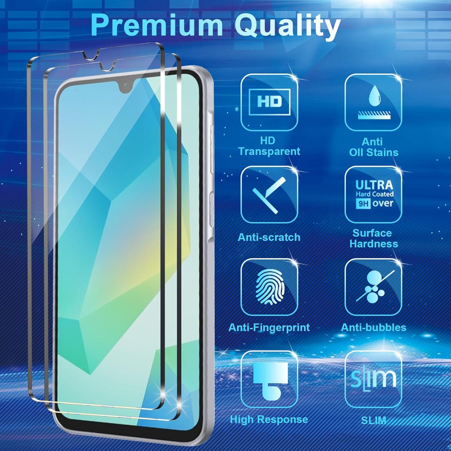 Tempered Glass Screen Protector for Samsung Galaxy A16 – Shatterproof, Anti-Scratch & HD Clear