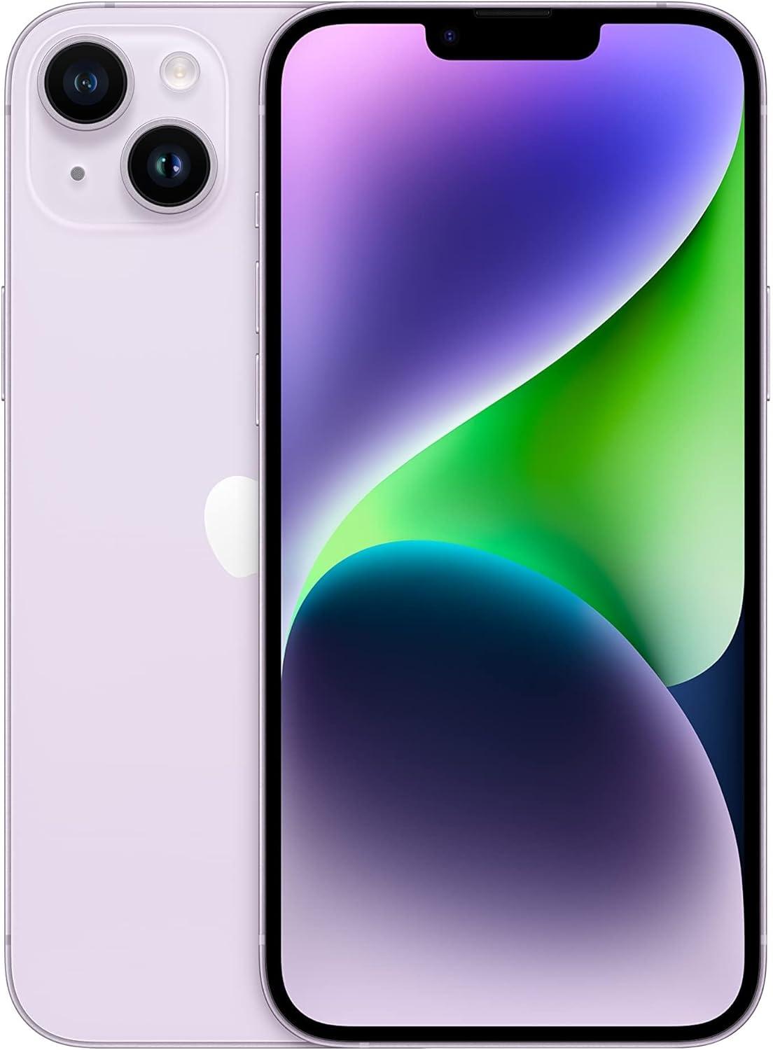 Apple iPhone 14 Plus, 128GB, Unlocked . unlocked work with all carriers . like a new 6 months Warranty