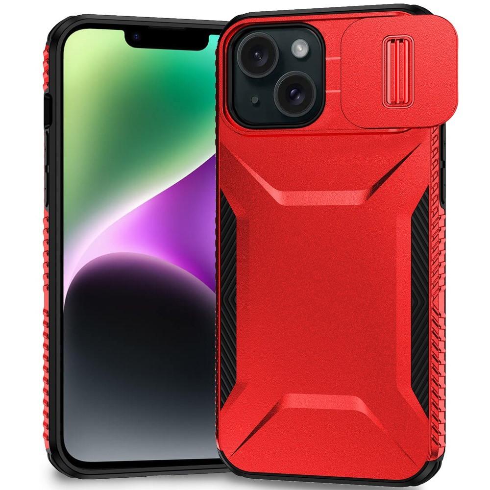 iPhone 13 / 14 Ultimate U Design Hybrid Case with Sliding Camera Window Cover