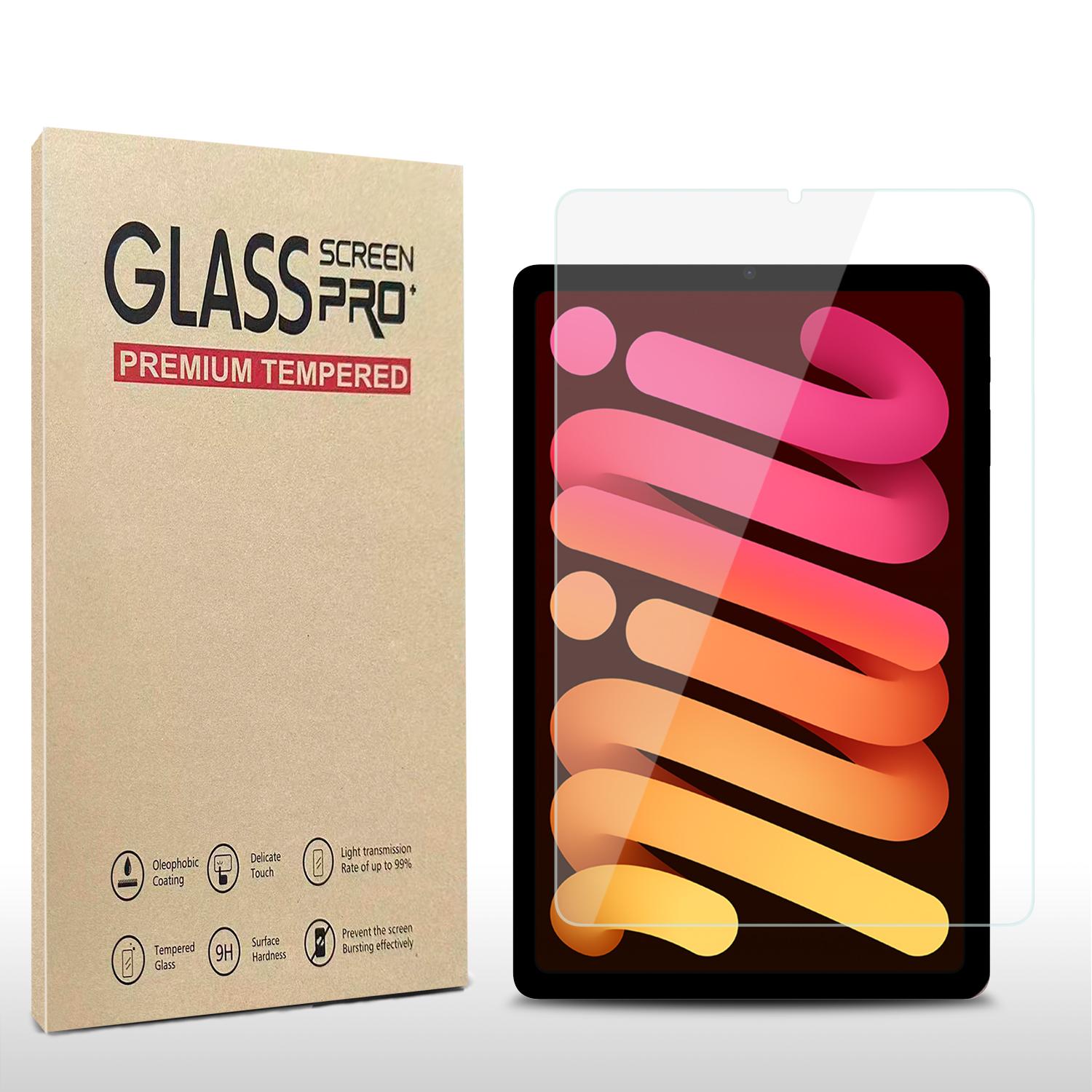 Apple iPad Mini 6th Gen 8.3 inch (2021) Tablet HQ AB Glue Tempered Glass .33mm Thick