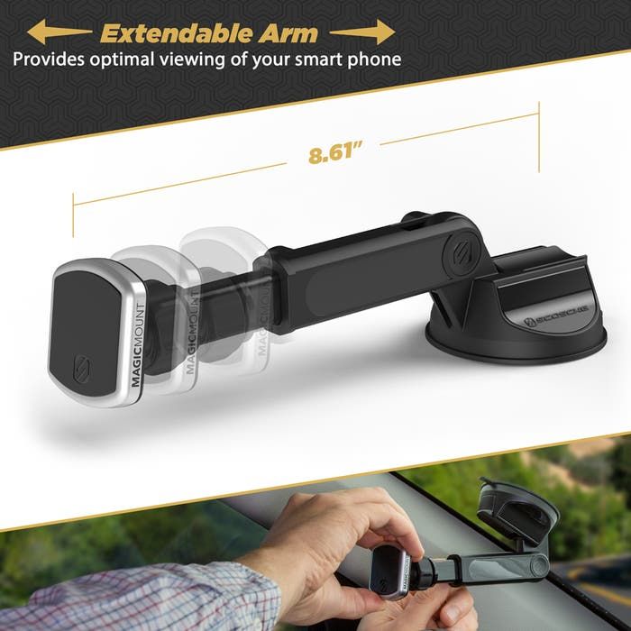 MagicMount™ Pro Extendo Telescoping Window/Dash Magnetic Mount, photo 2 of 4