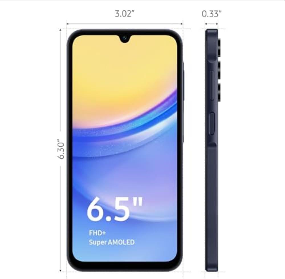 SAMSUNG Galaxy A15 5G A Series Cell Phone, AMOLED Display, Expandable Storage, Knox Security, US Version, 2024- (Unlocked) Brand New., photo 4 of 4