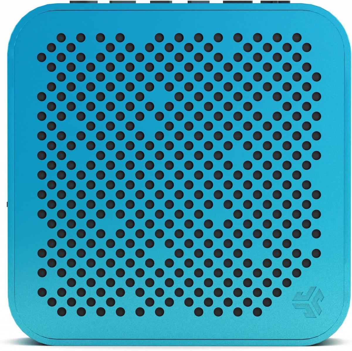 JLab Crasher Mini Wireless Bluetooth Speaker | Bluetooth 2.1 | 18 Hour Battery Life | Water Resistant & Dust Resistant | USB + AUX Backup Available | Blue, photo 3 of 5