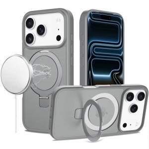 Apple iPhone 18 Pro Max Magnetic Matching Ring Stand Full Rotation Matte Hybrid- available in multiple colors, photo 4 of 4