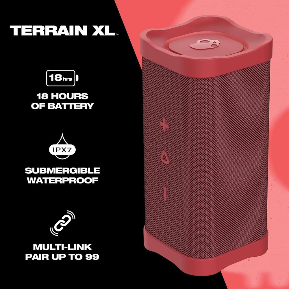 SKULLCANDY TERRAIN XL WIRELESS SPEAKER -RED