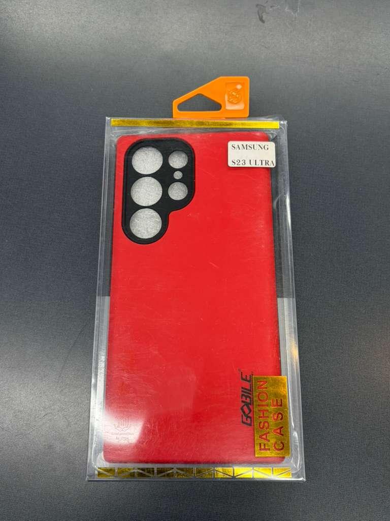 Samsung S23 Ultra Mobile Fashion Case (Red)