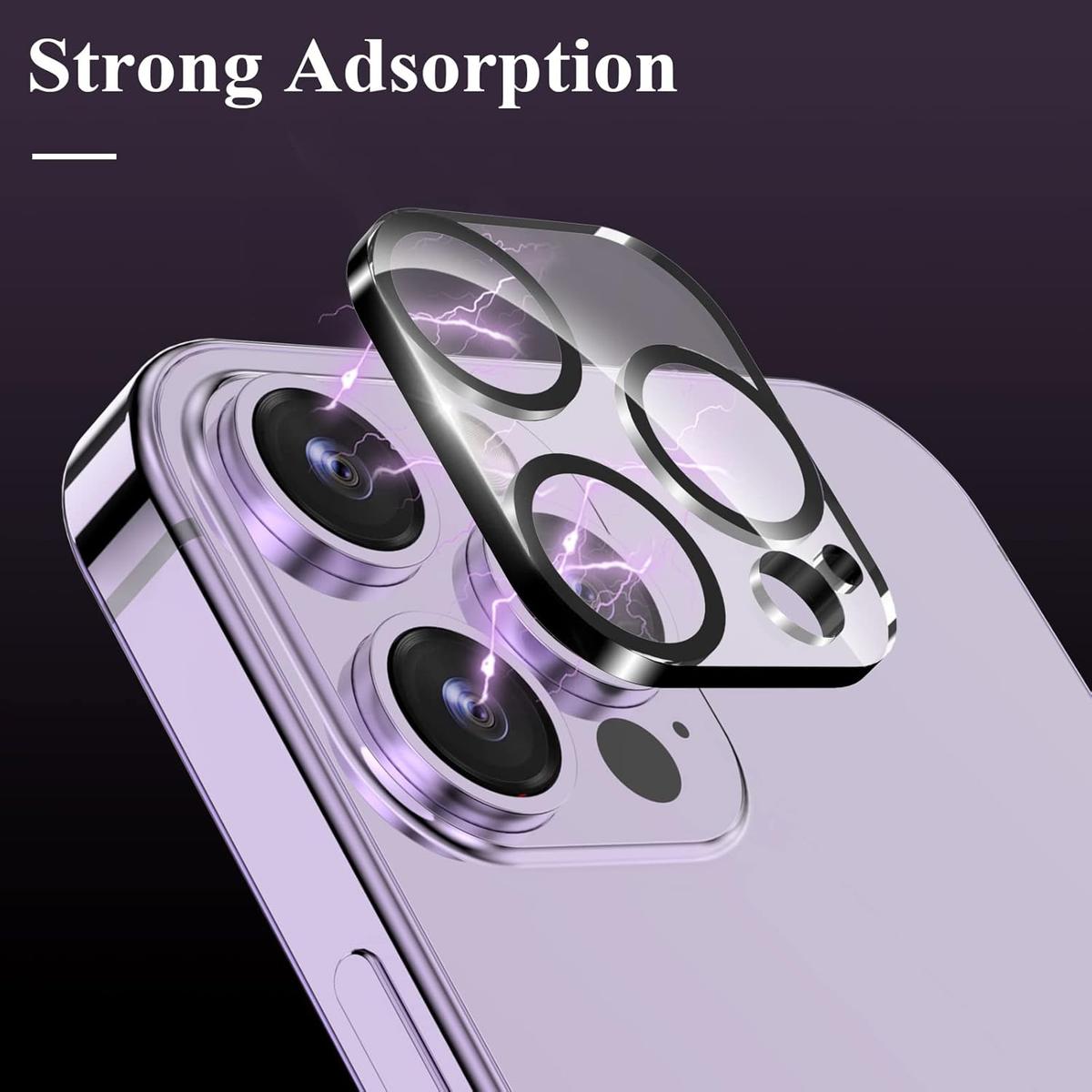 Glass Camera Lens Protector for iPhone 14 / 14 Pro / 14 Pro Max – Ultra-Clear, Scratch Resistant, Easy Installation, photo 3 of 4