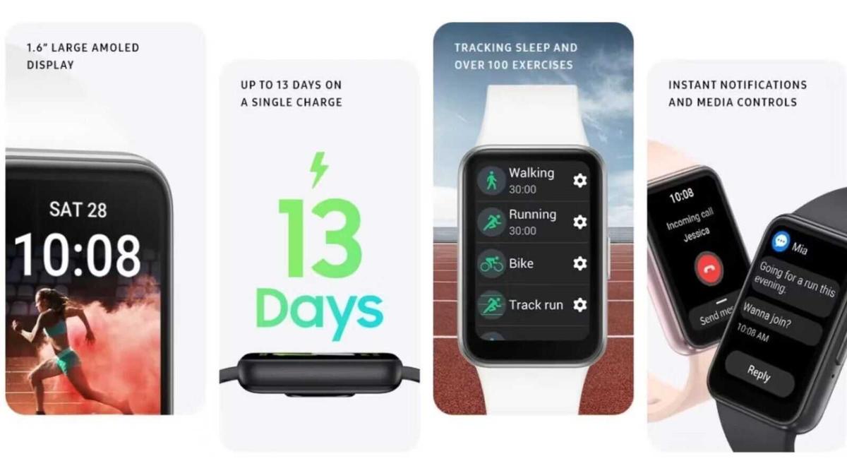 Samsung Galaxy Fit3 SM-R390 Fitness Tracker - 101 Workouts modes - New, photo 4 of 4