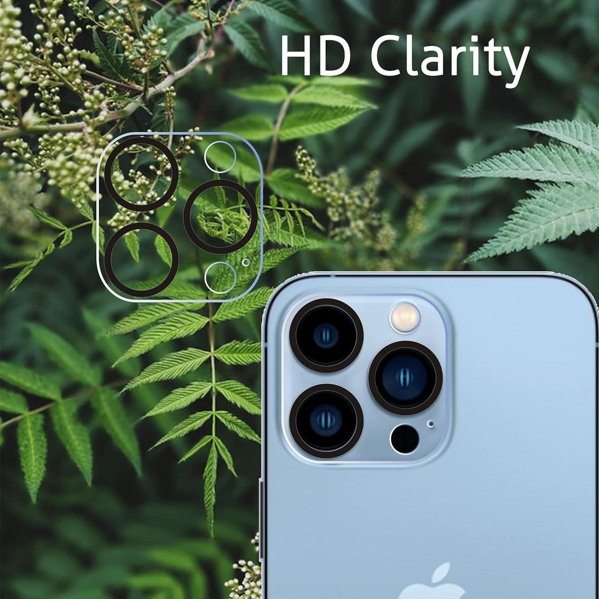 Glass Camera Lens Protector for iPhone 16 / 16 Pro / 16 Pro Max – Ultra-Clear, Scratch Resistant, Easy Installation, photo 3 of 5