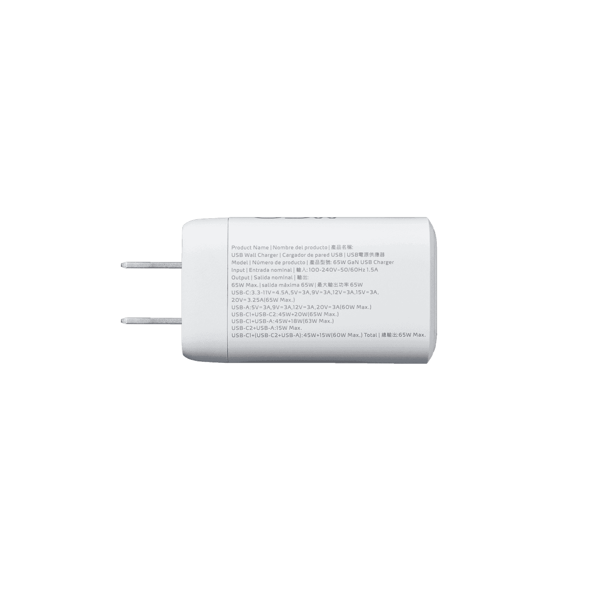 Adata 65W GaN Charger - White, photo 5 of 6