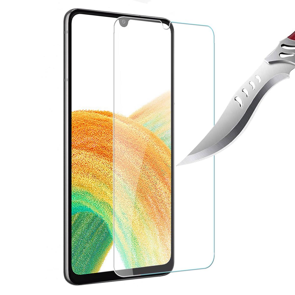 NCTEM Samsung Galaxy A25 5G / A15 5G Clear Tempered Glass Screen Protector
