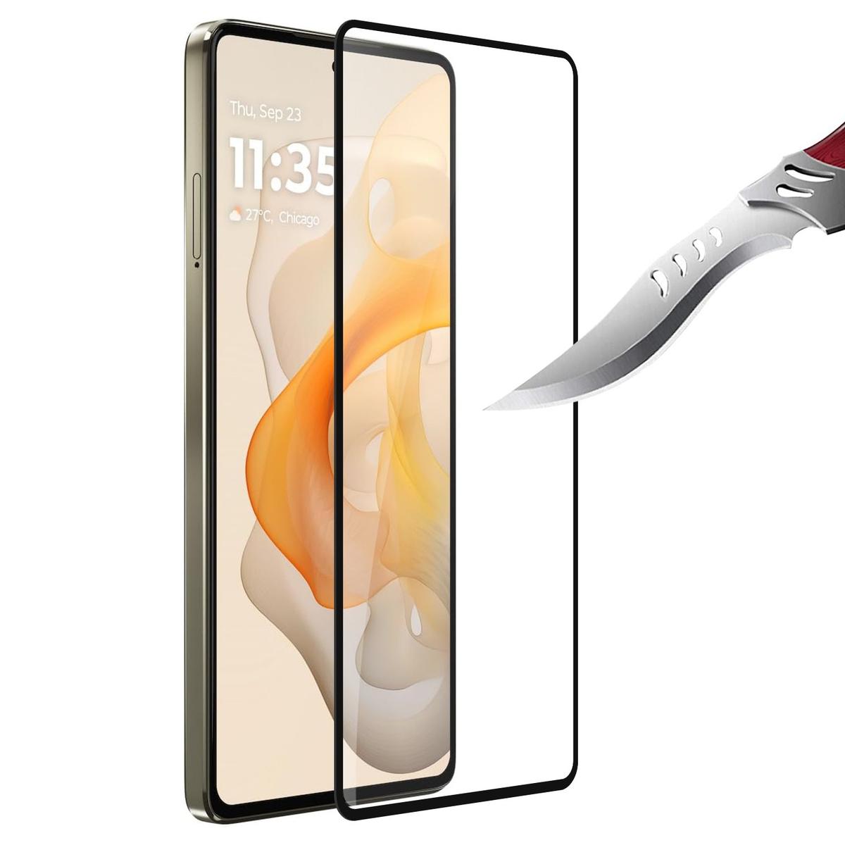 Moto G Stylus 5G 2025/2026 Black Edged Tempered Glass Screen Protector, photo 2 of 2