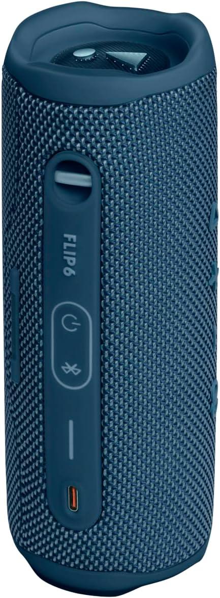JBL Flip 6 - Portable Bluetooth Speaker, powerful sound and deep bass, IPX7 waterproof, 12 hours of playtime, JBL PartyBoost for multiple speaker pairing for home, outdoor and travel (Blue), photo 2 of 7
