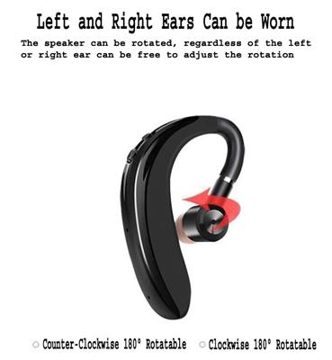 20HRS Talking Time Sporty Bluetooth Earpieces with Microphone and Music SD109 Blue, photo 7 of 12