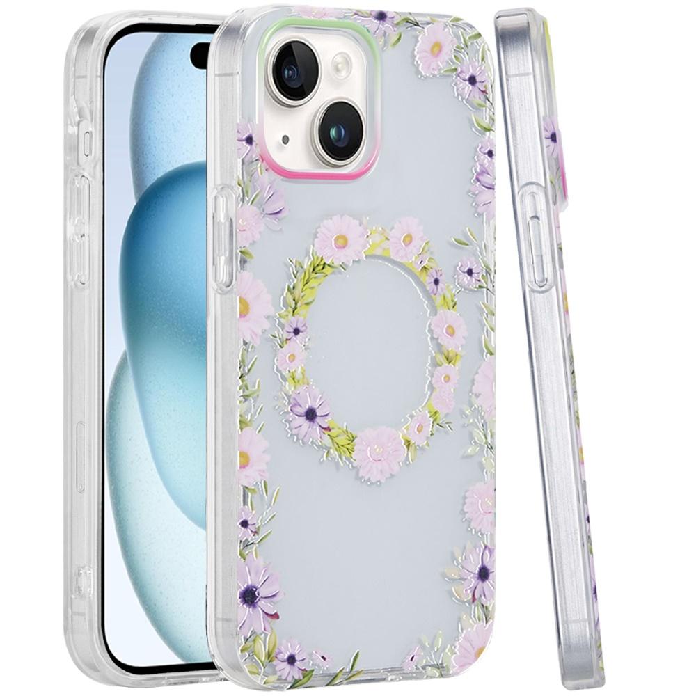 iPhone 15 [Magnetic Circle] Double Layer IMD TPU Hybrid Case with Enhanced Grip & MagSafe Compatibility, photo 4 of 5