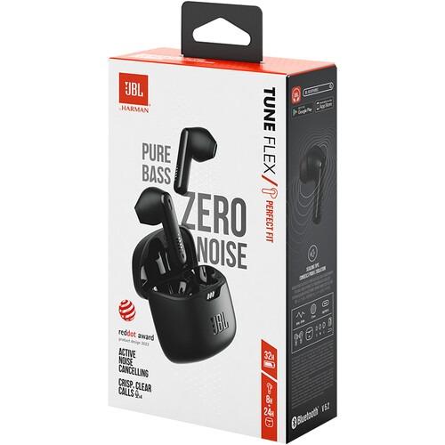JBL Tune Flex True Wireless Bluetooth Earbuds - Black