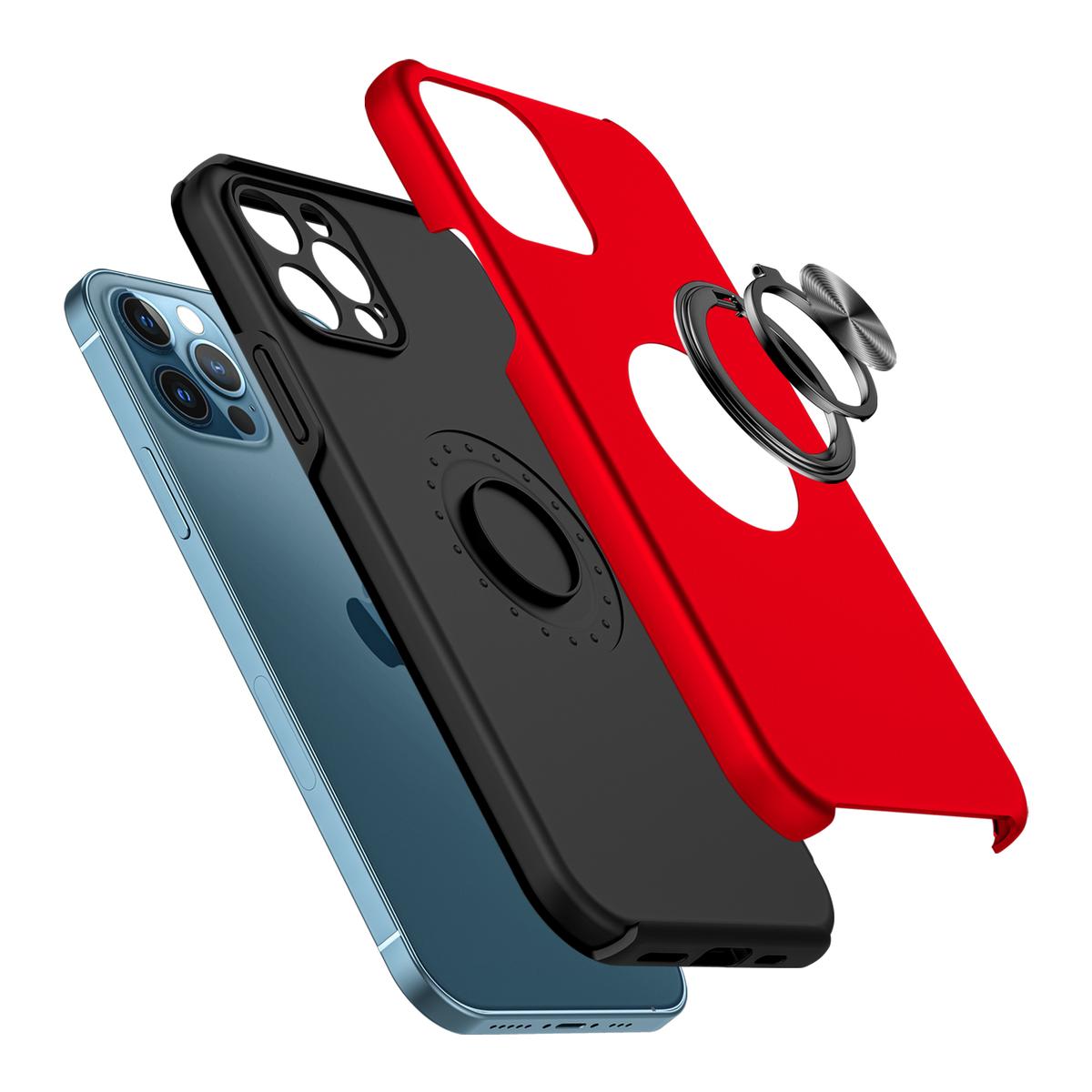 iPhone 15 Plus CHIEF Oil Painted Magnetic Ring Stand Hybrid Case Cover, photo 7 of 8